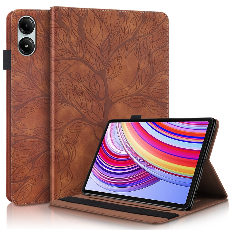 Levně ART TREE Zaklápěcí pouzdro pro Xiaomi Redmi Pad Pro / Pad Pro 5G hnědé