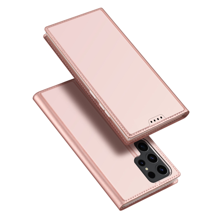 Levně DUX Zaklápěcí pouzdro pro Samsung Galaxy S24 Ultra 5G růžové