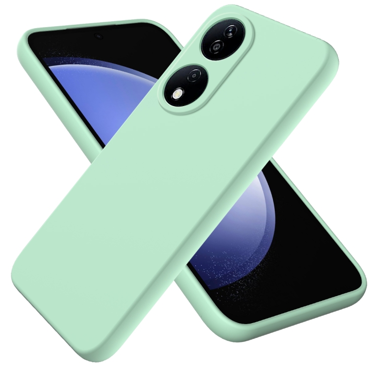 Levně RUBBER Ochranný kryt pro Honor X7b zelený
