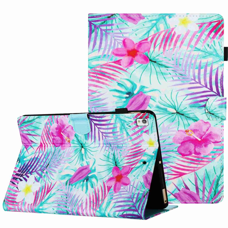 Levně ART Zaklápěcí pouzdro pro Apple iPad 10.2 2021 / 2020 / 2019 JUNGLE FLOWER S