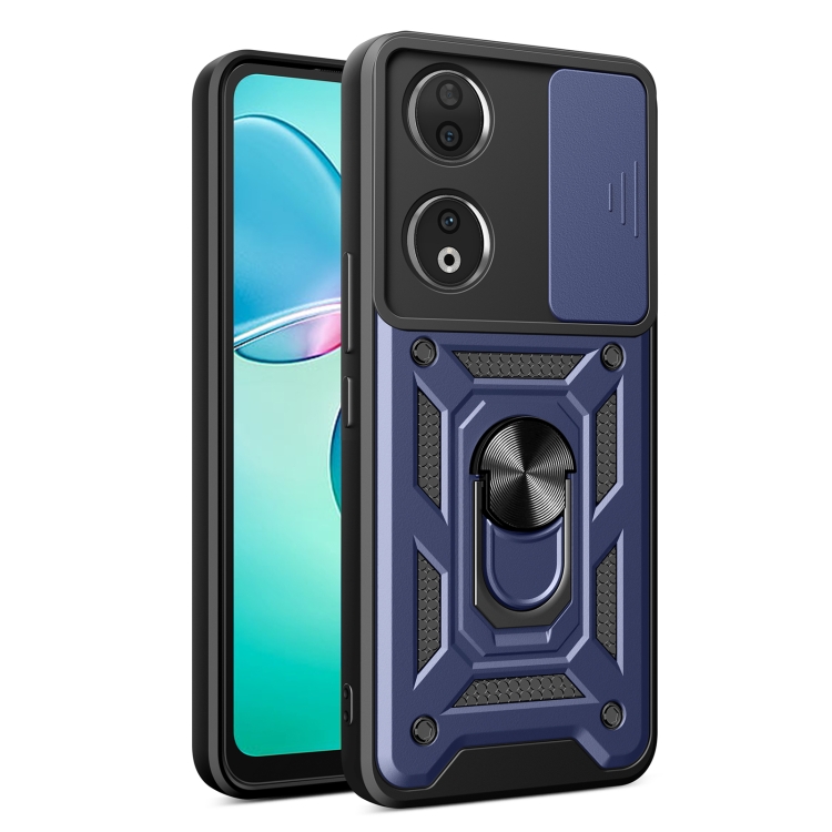 RING CAMERA Kryt s držákem pro Honor 90 5G modrý