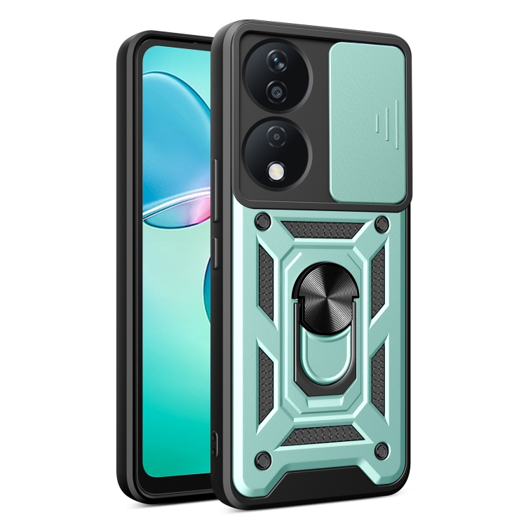 RING CAMERA Kryt s držákem pro Honor X7b zelený