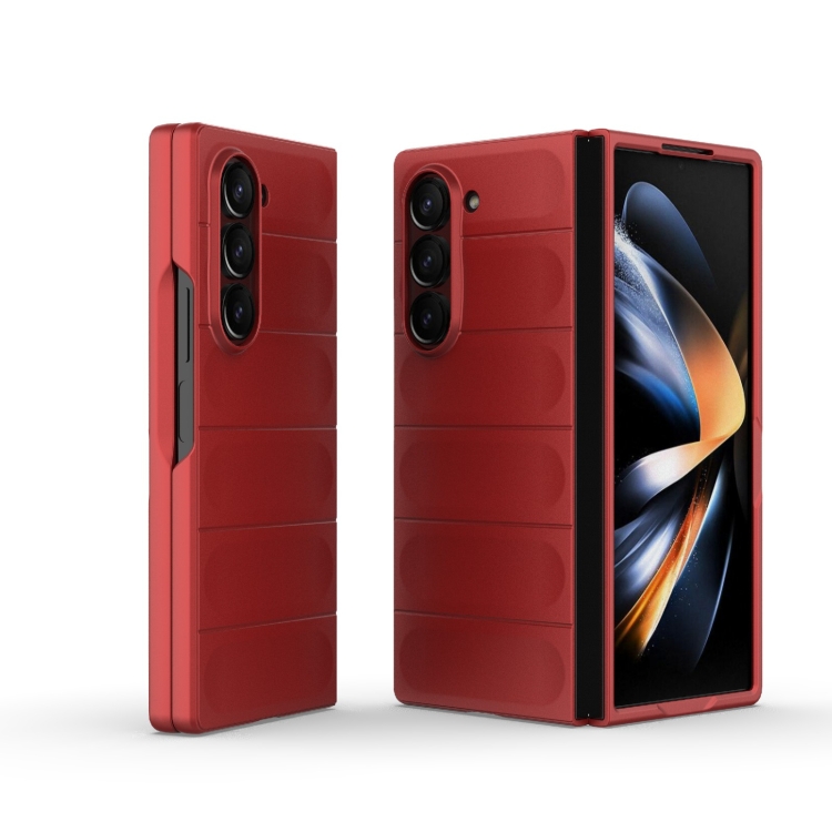 STEPS Ochranný kryt pro Samsung Galaxy Z Fold6 5G červený
