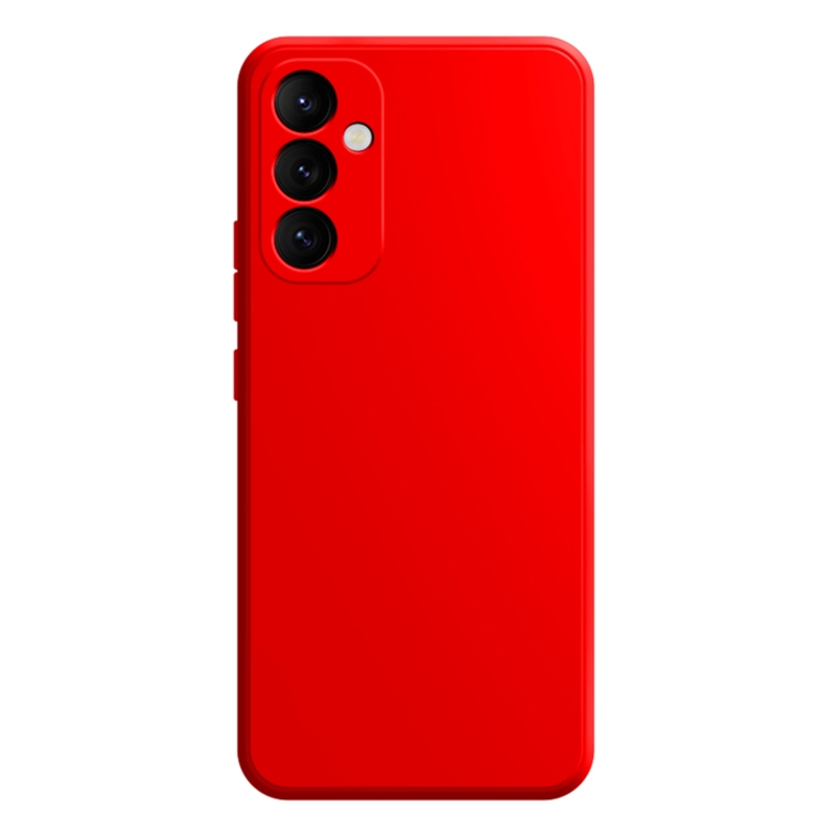 RUBBER Ochranný kryt pro Samsung Galaxy A15/A15 5G červený
