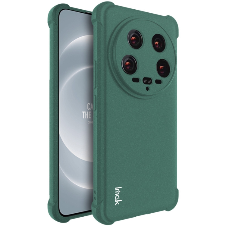 Levně IMAK AIRBAG Extra odolný kryt Xiaomi 14 Ultra zelený