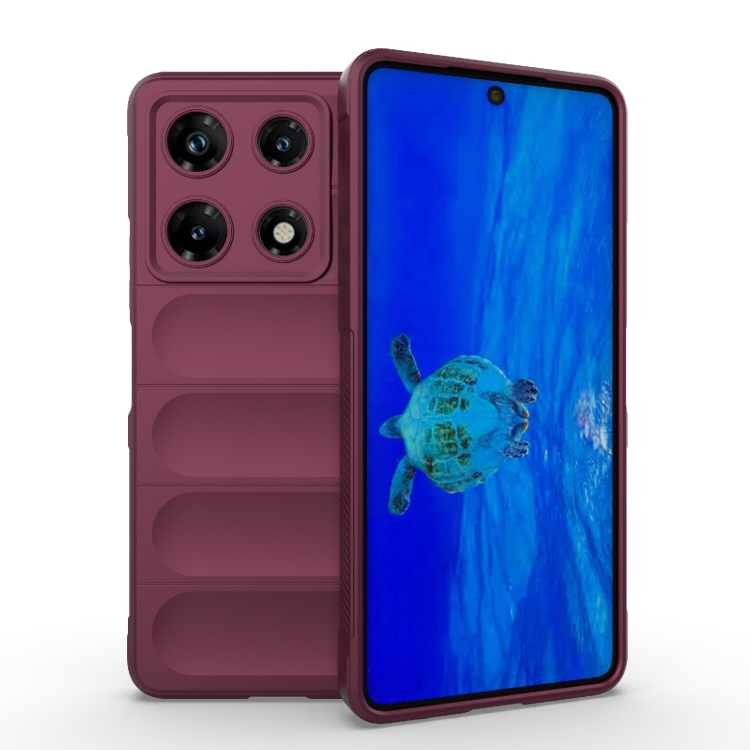 Levně STEPS Ochranný kryt pro Infinix Note 30 Pro bordový