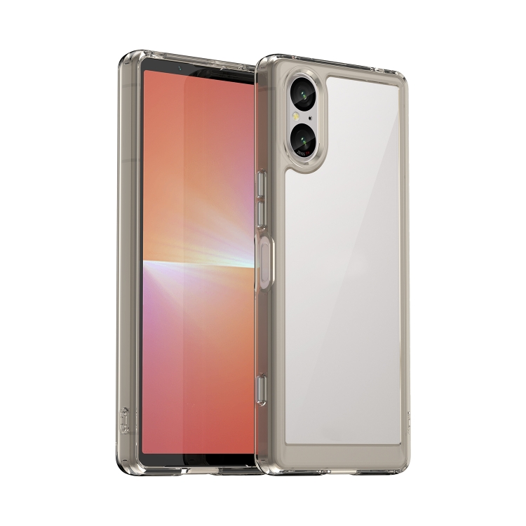 Levně CRYSTAL Ochranný kryt pre Sony Xperia 5 V šedý