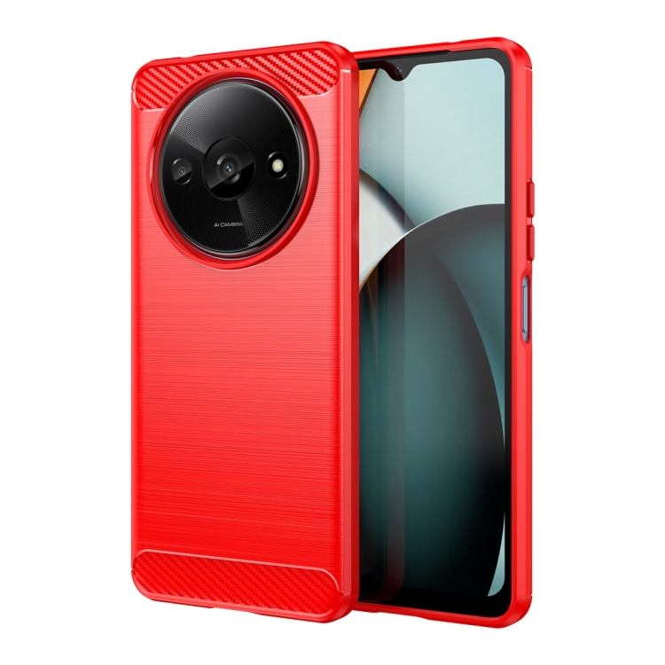 Levně FLEXI TPU Ochranný kryt Xiaomi Redmi A3 červený