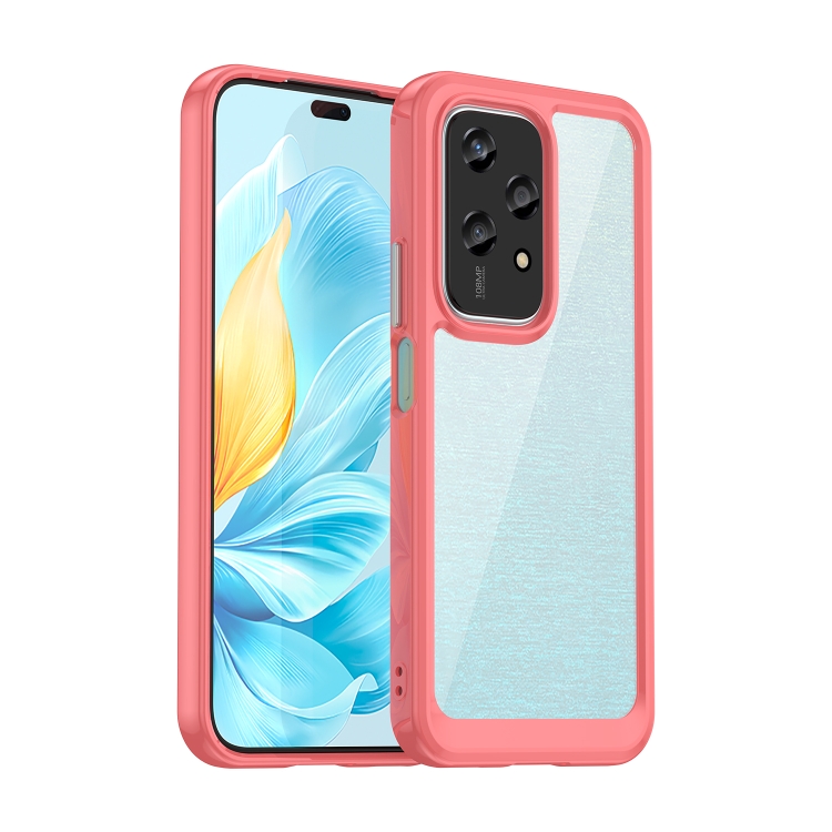 Levně CRYSTAL Ochranný obal pro Honor 200Lite červený