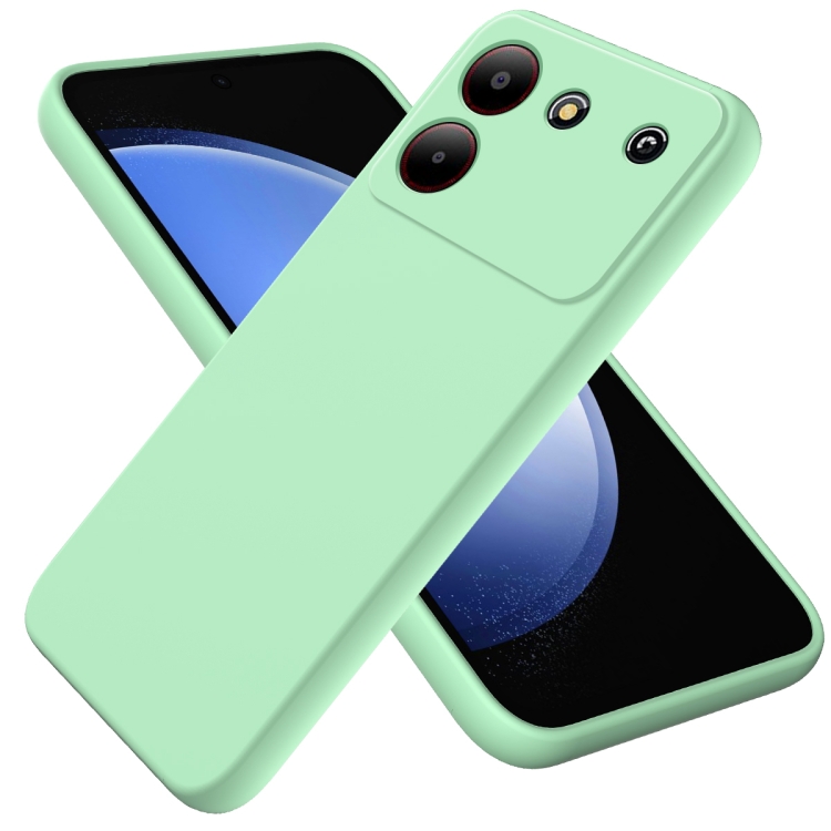 Levně RUBBER Ochranný obal pro ZTE Blade A54 zelený