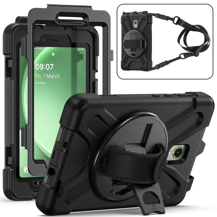 Levně SOLID Odolný kryt pro Samsung Galaxy Tab Active5 černý