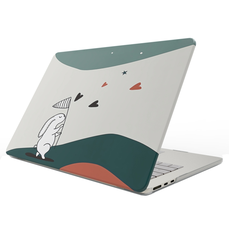 Levně PROTEMIO ART CASE pro MacBook Pro 14" A2992 / A2918 / A2779 / A2442 RABBIT