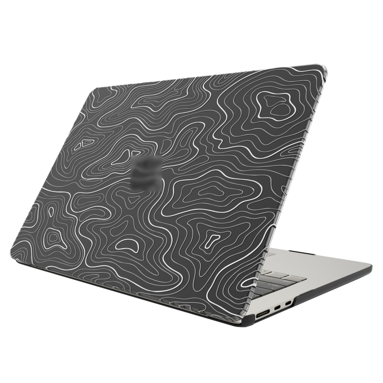 Levně PROTEMIO ART CASE pro MacBook Pro 14" A2992 / A2918 / A2779 / A2442 WHITE LINE