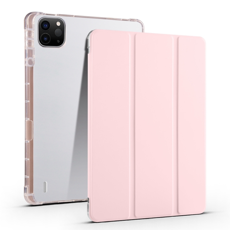 Levně CRYSTAL Zaklápěcí pouzdro Apple iPad Air 13 2026 / 2025 / 2024 světle růžové
