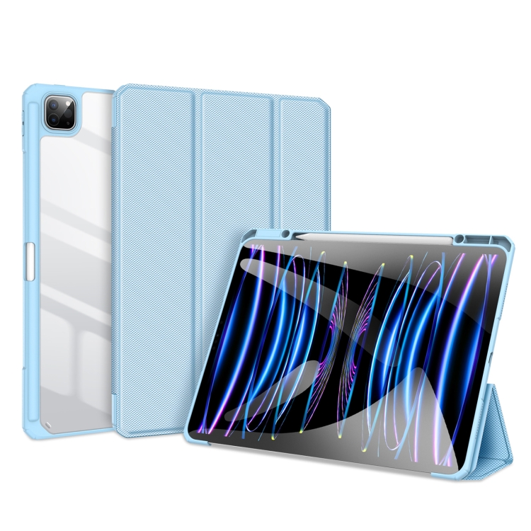 Levně DUX TOBY Flipové pouzdro pro Apple iPad Pro 13 2024 / M5 2025 modré