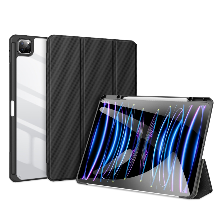 Levně DUX TOBY Flipové pouzdro pro Apple iPad Pro 13 2024 / M5 2025 černé
