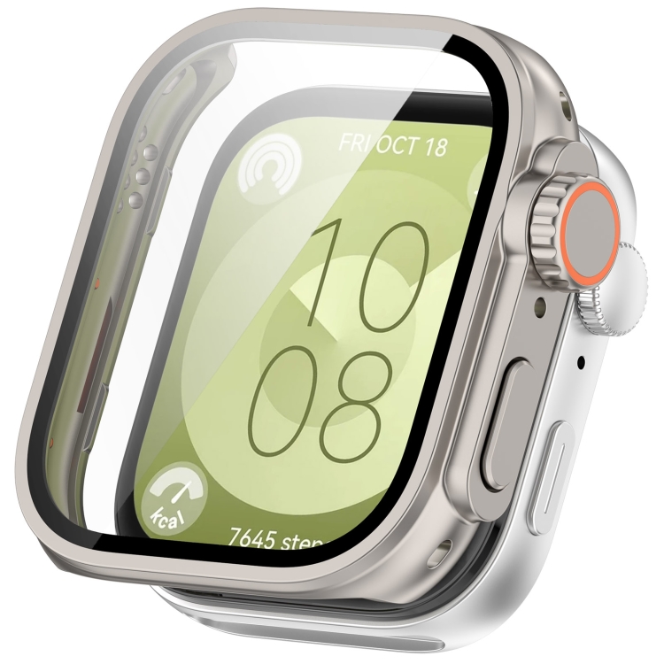 PC FULL COVER Plastový kryt se sklem pro Huawei Watch Fit 3 STARLIGHT