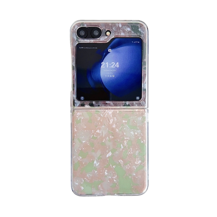 Levně PEARL Ochranný kryt pro Samsung Galaxy Z Flip7 FE 5G / Flip6 5G PINK-GREEN