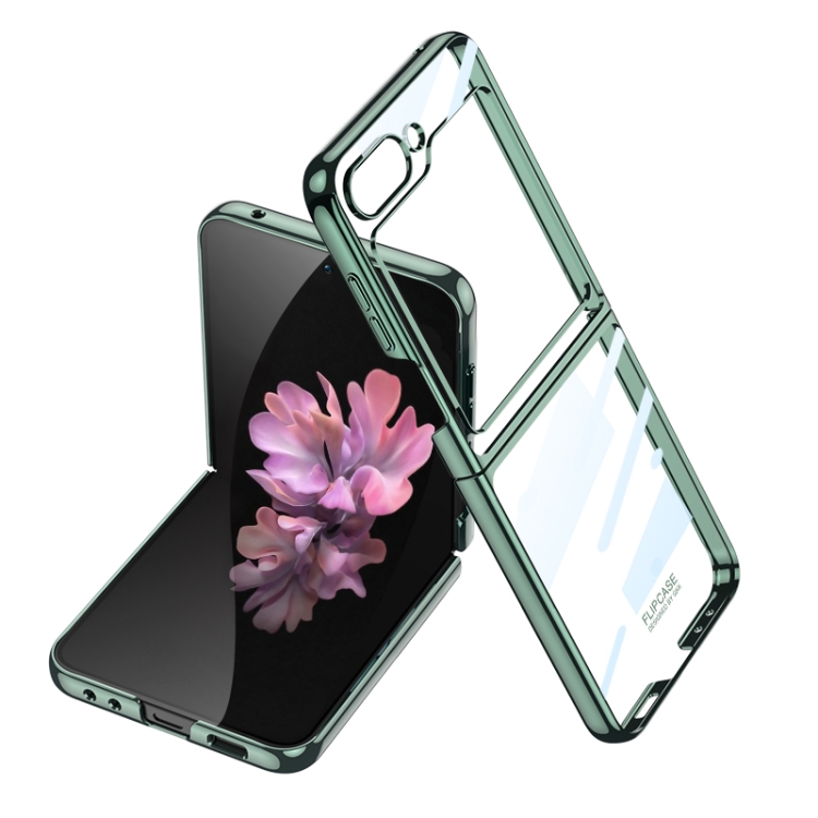 Levně GKK PHANTOM Ochranný kryt pro Samsung Galaxy Z Flip7 FE 5G / Flip6 5G zelený