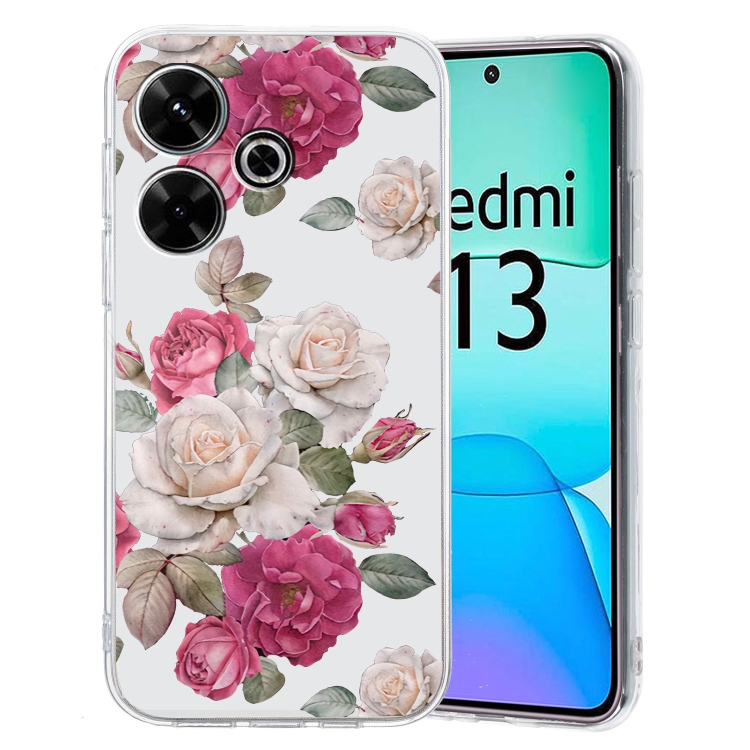 Levně ART TPU Ochranný kryt pro Xiaomi Redmi 13 PEONY