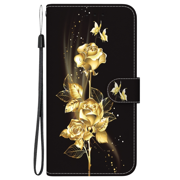Levně ART Peněženkový kryt pro Xiaomi Redmi 13 GOLD ROSE