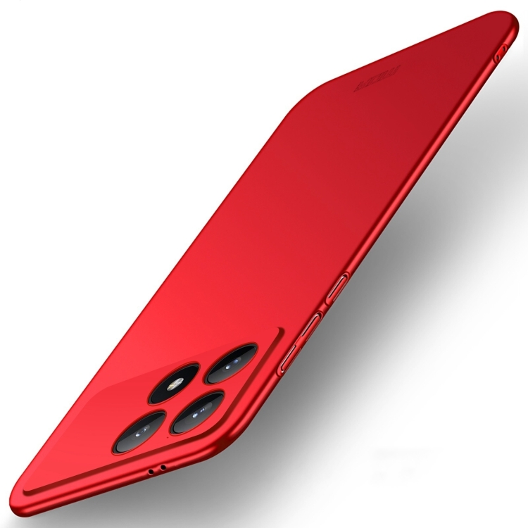 MOFI Plastový kryt pro Xiaomi Poco F6 Pro červený