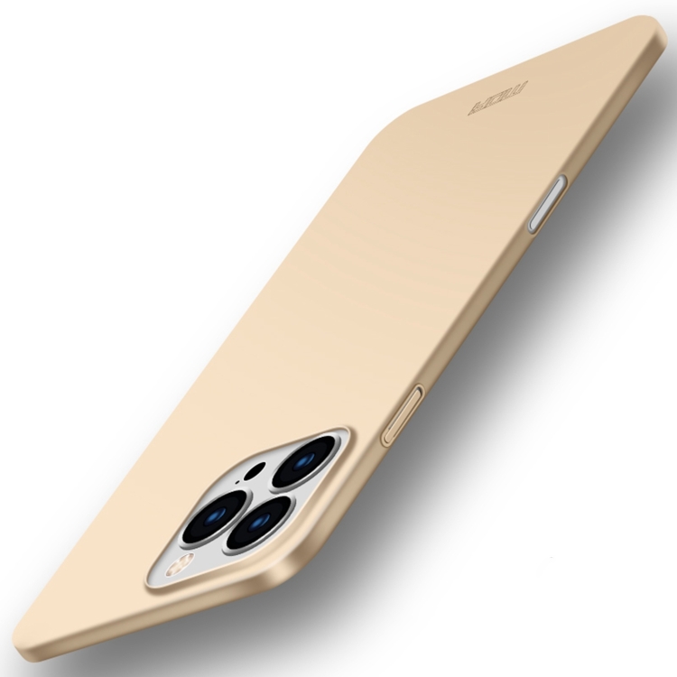 Levně MOFI Plastový kryt pro Apple iPhone 16 Pro zlatý