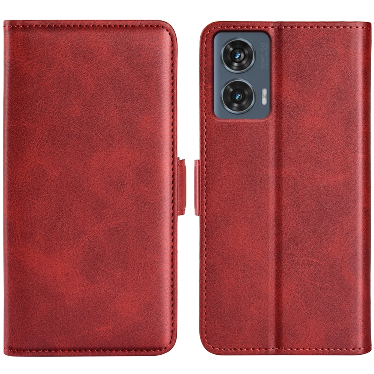 Levně SIDE Peněženkové pouzdro pro Motorola Edge 50 Fusion červené