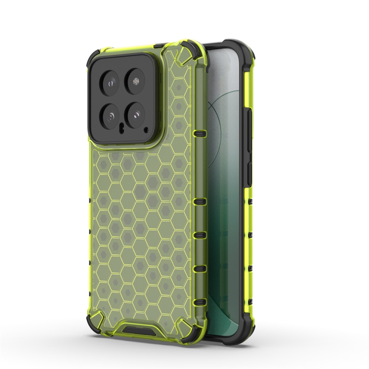 Levně HONEYCOMB Ochranný kryt Xiaomi 14 zelený