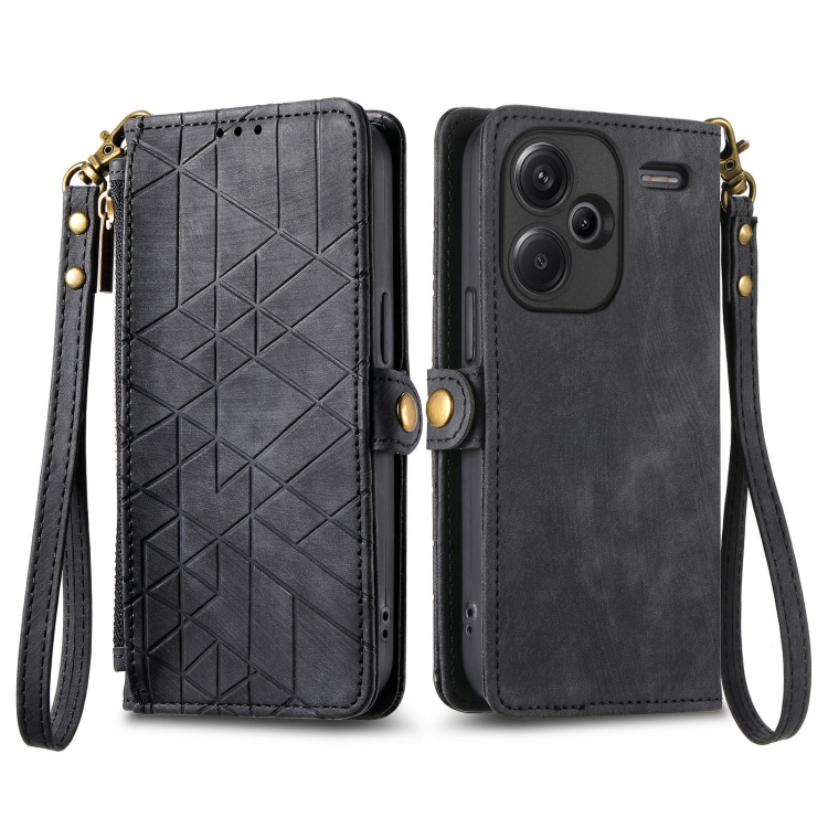 GEOM Peněženkové pouzdro pro Xiaomi Redmi Note 13 Pro+ 5G černé