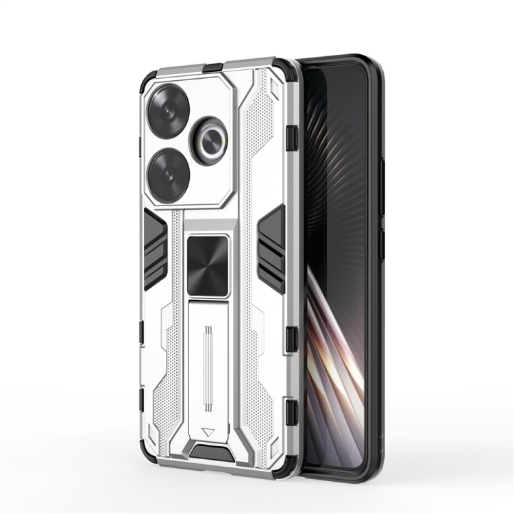 Levně SUPERSONIC Odolný obal pro Xiaomi Poco F6 stříbrný