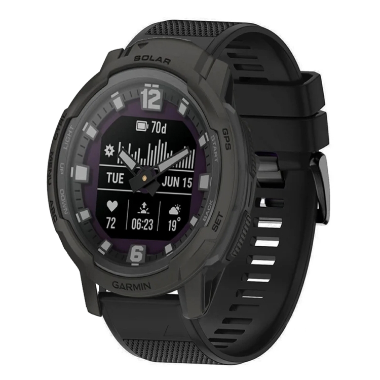 Levně DIAMOND Vyměnitelný řemínek pro Garmin Instinct Crossover Solar černý