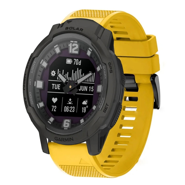 Levně DIAMOND Vyměnitelný řemínek pro Garmin Instinct Crossover Solar žlutý