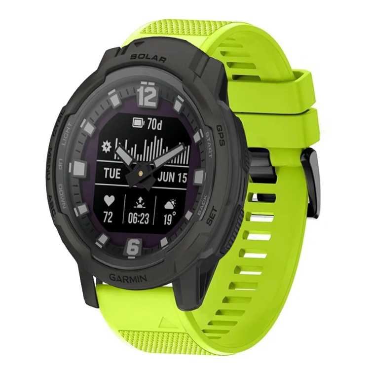 Levně DIAMOND Vyměnitelný řemínek pro Garmin Instinct Crossover Solar světle zelený