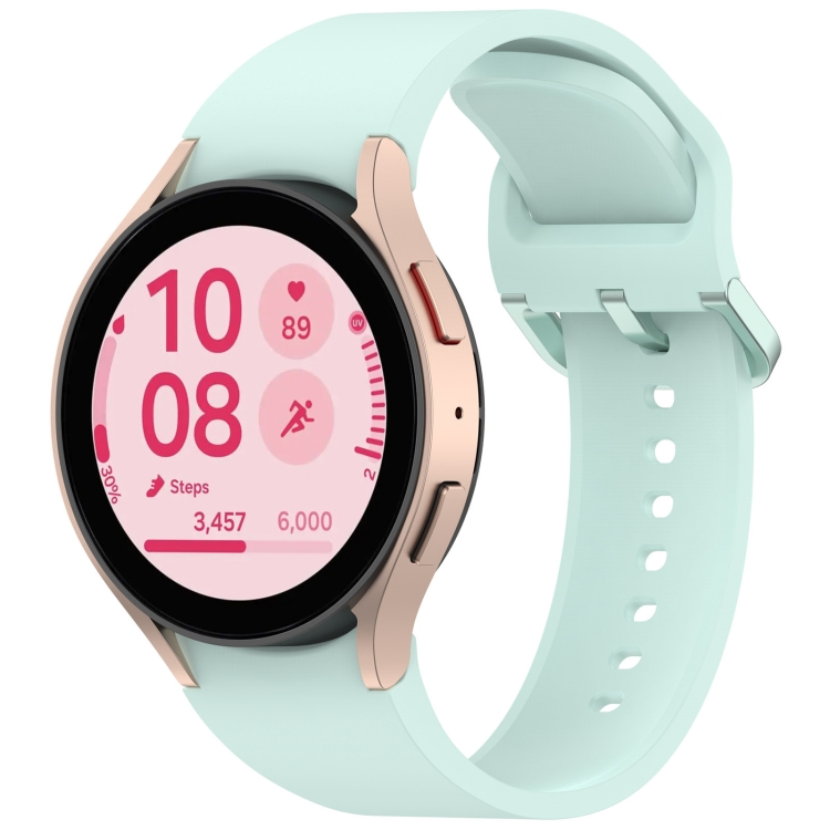 Levně SILICONE Vyměnitelný řemínek pro Samsung Galaxy Watch 7 ( 40mm / 44mm ) světle zelený