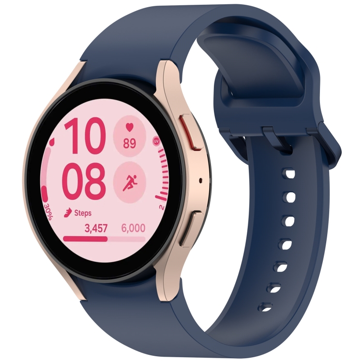 SILICONE Vyměnitelný řemínek Samsung Galaxy Watch FE tmavomodrý
