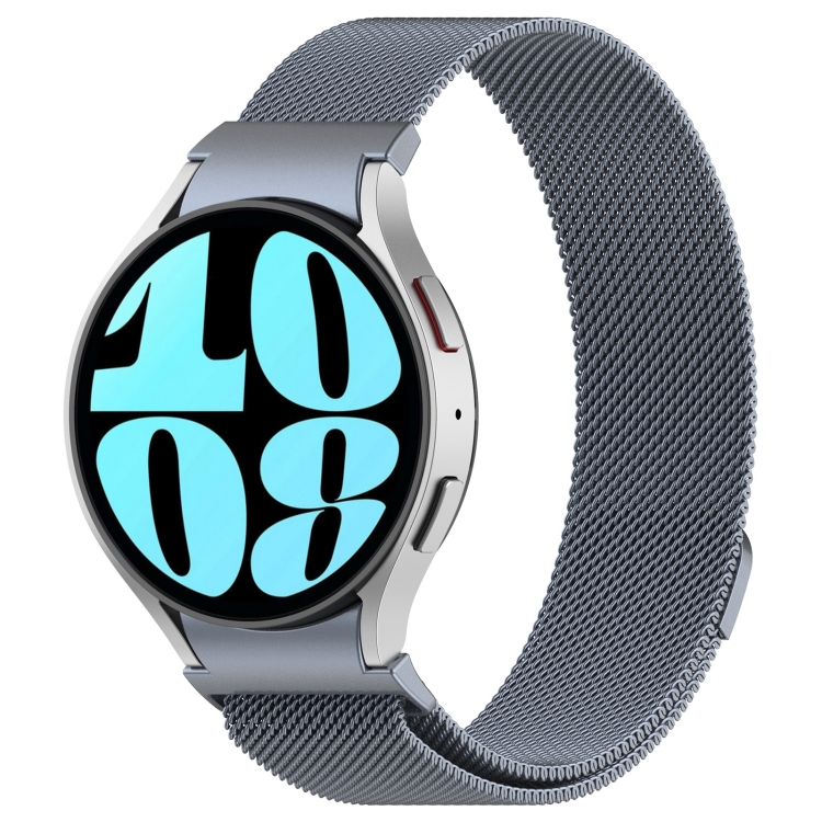 MILANESE Kovový řemínek pro Samsung Galaxy Watch 7 (40mm / 44mm) šedý