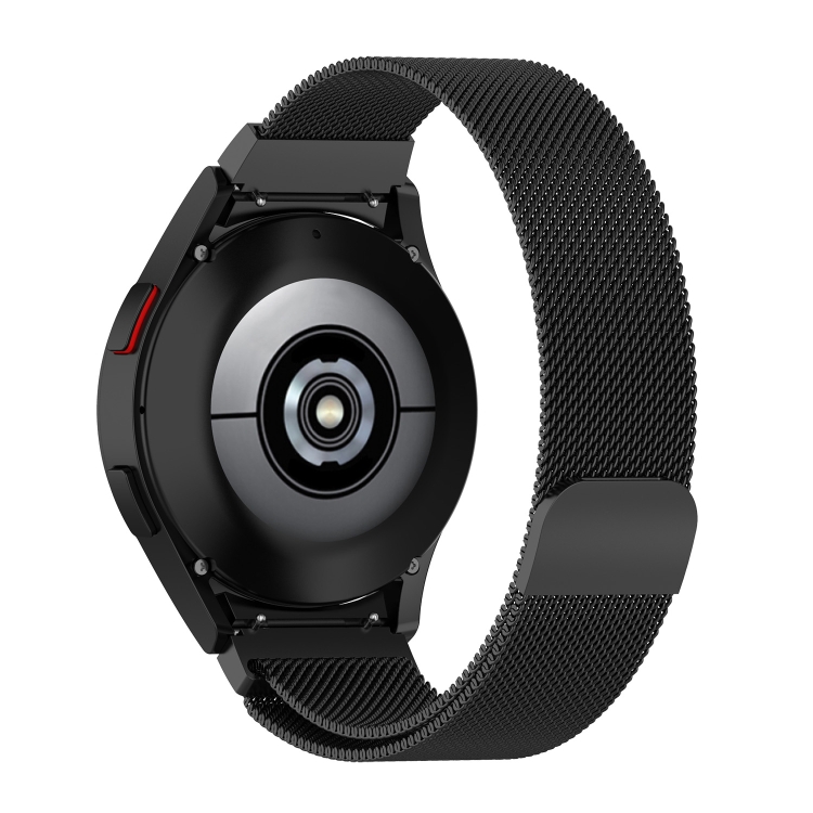 MILANESE Kovový řemínek pro Samsung Galaxy Watch FE černý