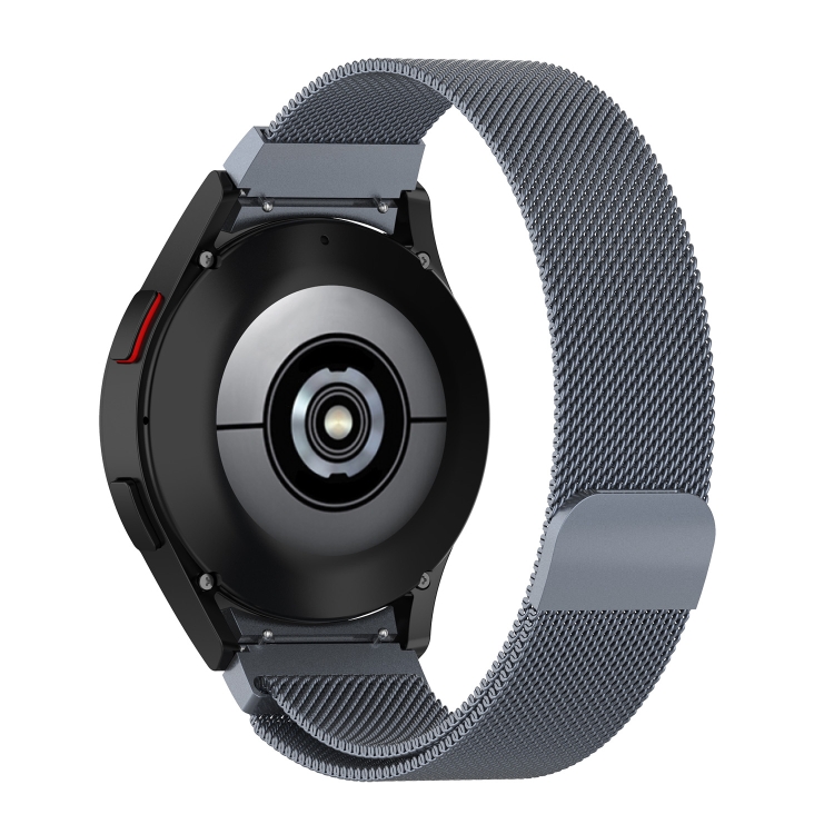 MILANESE Kovový řemínek pro Samsung Galaxy Watch FE šedý