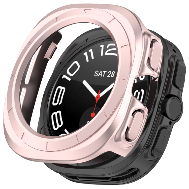 PC HALF COVER Plastový kryt Samsung Galaxy Watch Ultra / Watch Ultra 2025 růžový