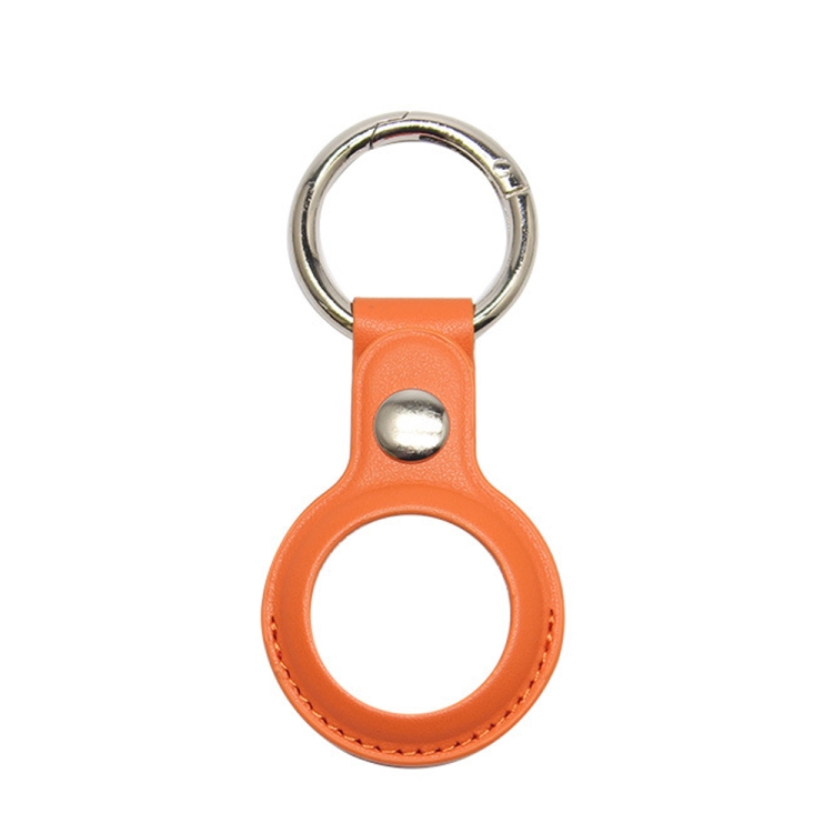 LEATHER Pouzdro pro Apple AirTag oranžové