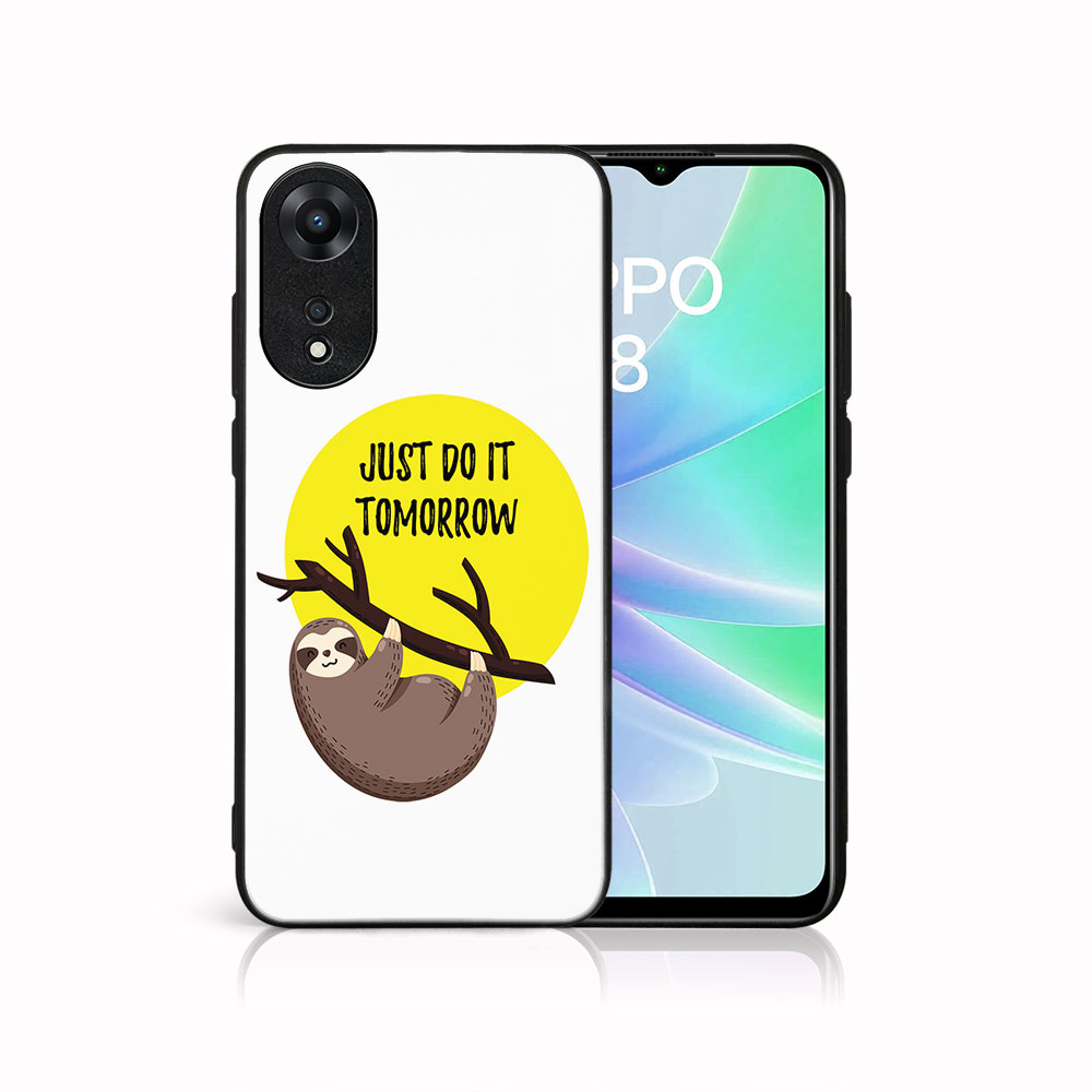 Levně MY ART Ochranný kryt pro Oppo A78 SLOTH (188)