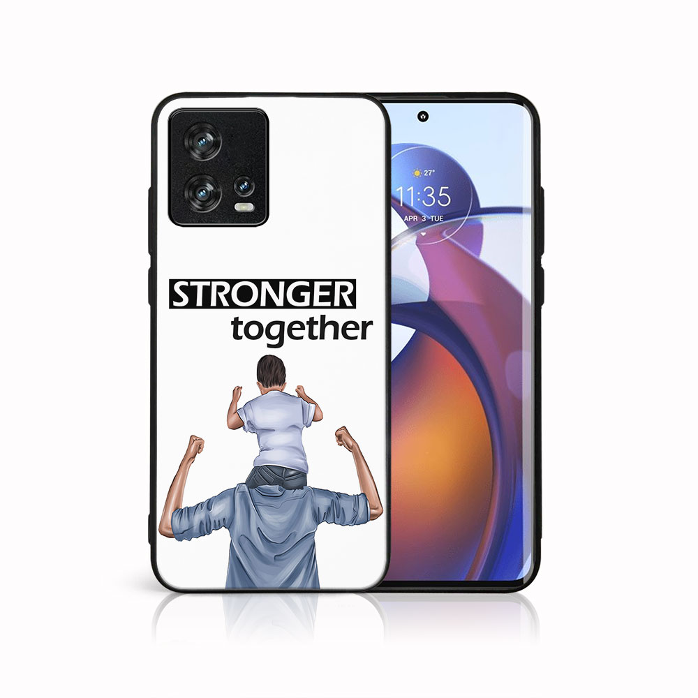 Levně MY ART Ochranný kryt pro Motorola Edge 30 Fusion DADDY (116)