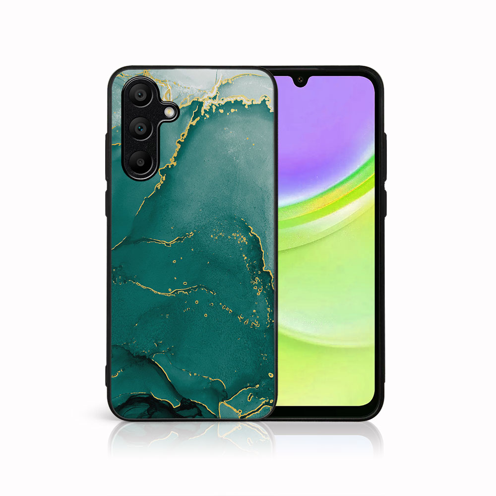 Levně MY ART Ochranný kryt pro Samsung Galaxy A55 5G GREEN MARBLE (145)