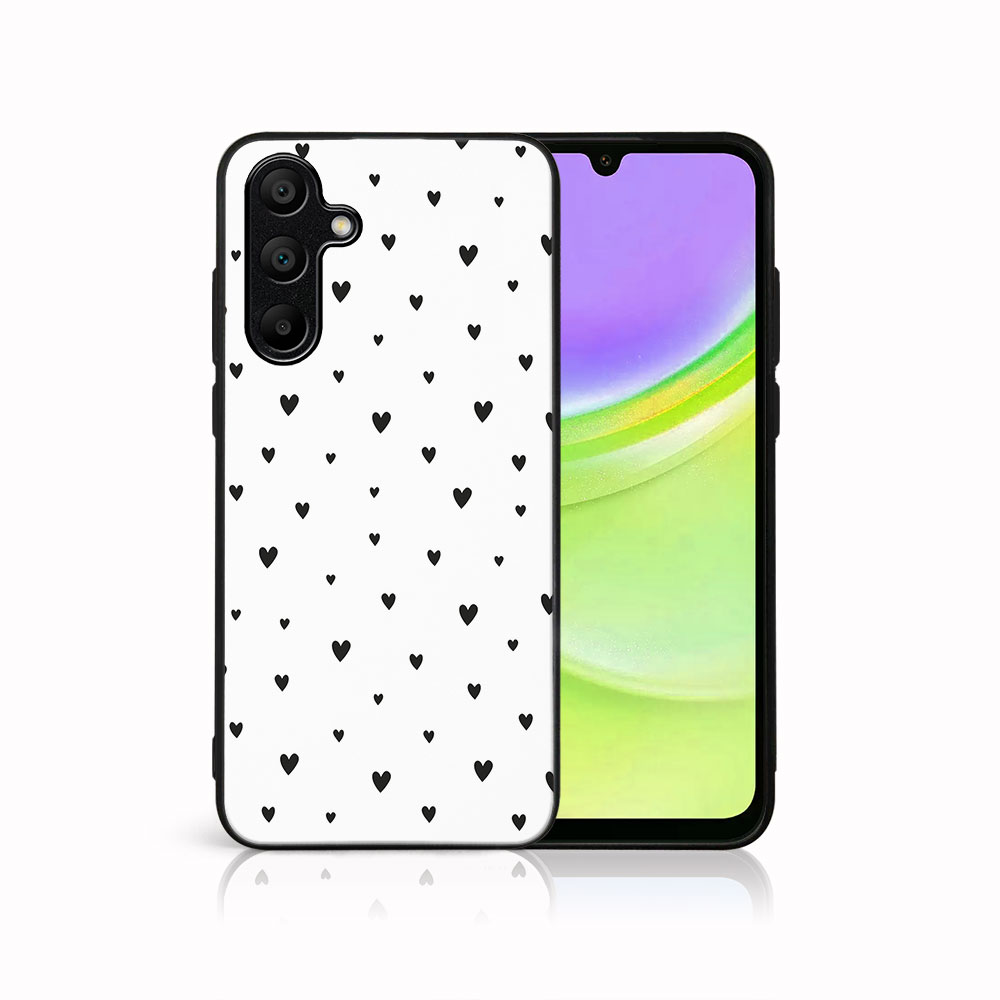 Levně MY ART Ochranný kryt pro Samsung Galaxy A55 5G BLACK HEARTS (167)