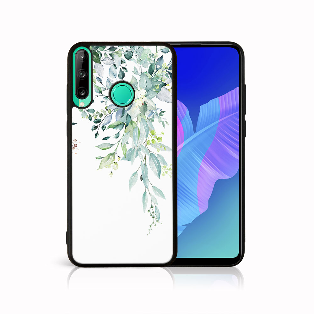 Levně MY ART Ochranný kryt pro Huawei P40 Lite E BLOSSOM GREEN ERY (155)