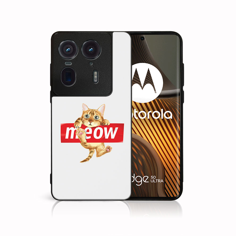 Levně MY ART Ochranný kryt pro Motorola Edge 50 Ultra MEOW (183)