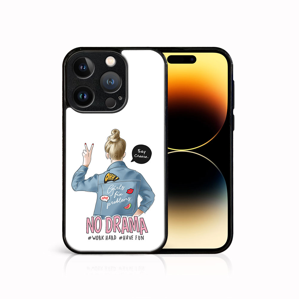 Levně MY ART Ochranný kryt pro Apple iPhone 15 Pro Max NO DRAMA (138)