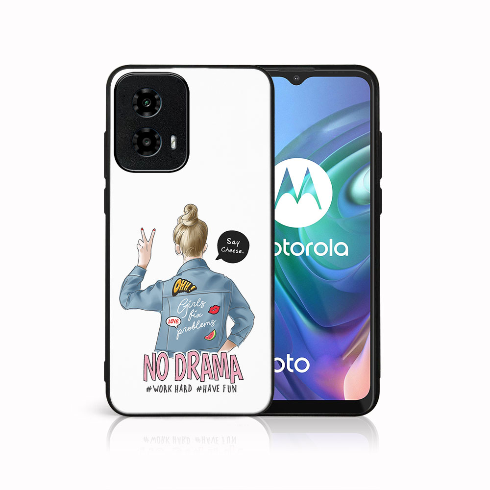 Levně MY ART Ochranný kryt pro Motorola Moto G34 5G NO DRAMA (138)