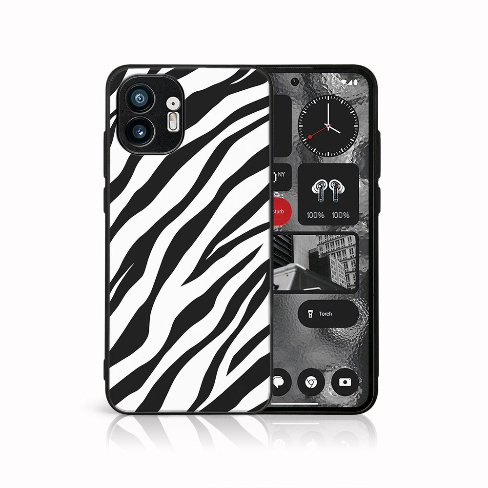 Levně MY ART Ochranný kryt pro Nothing Phone 1 ZEBRA (237)